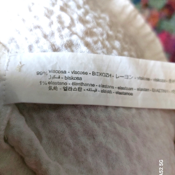 Womans Zara popcorn texture crop top - Picture 6 of 7